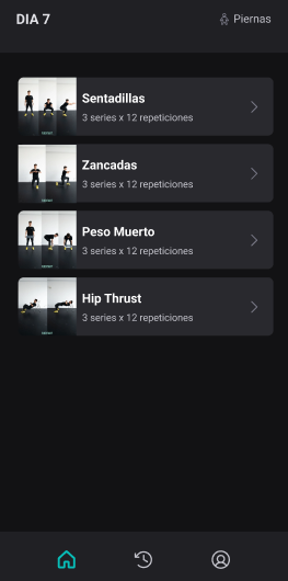 Rutinas de Ejercicios